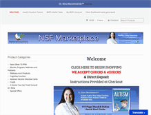 Tablet Screenshot of nsfmarketplace.com